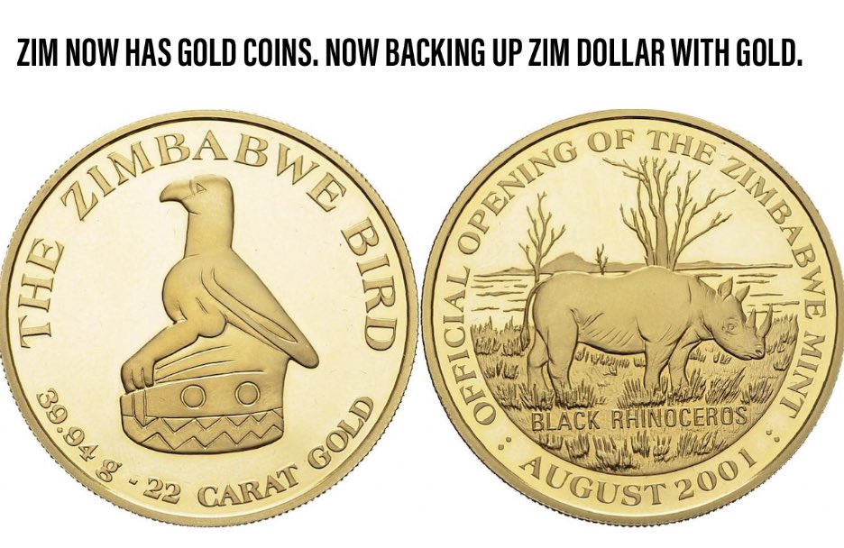 Zimbabwe Gold Coin