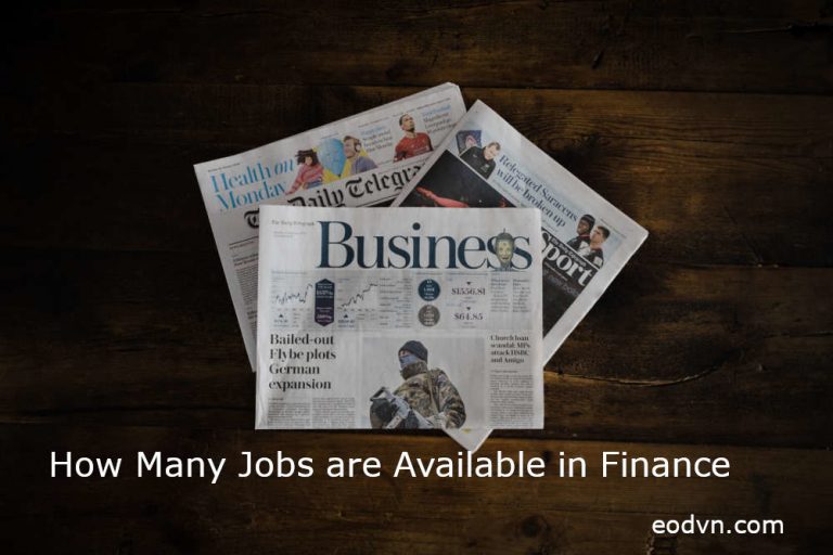 How Many Jobs are Available in Finance